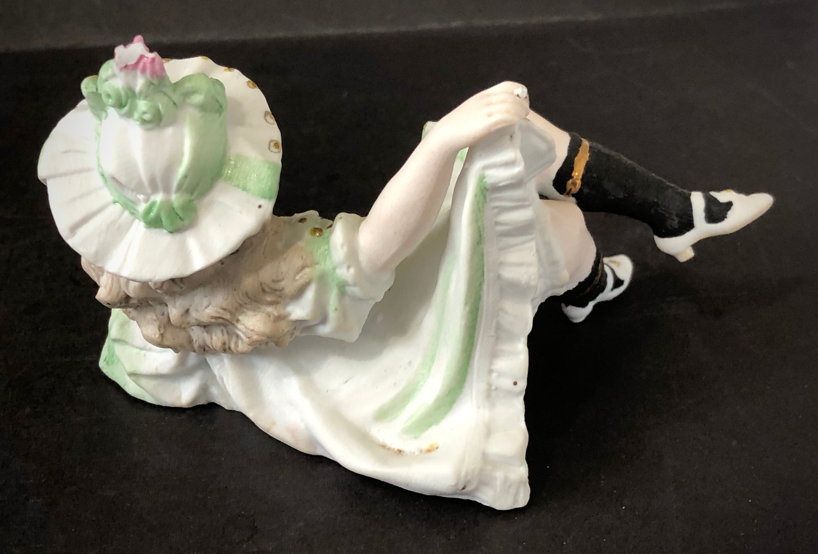 Pair of Bisque Figures “Barrison Sisters” Naughty Figurines Germany