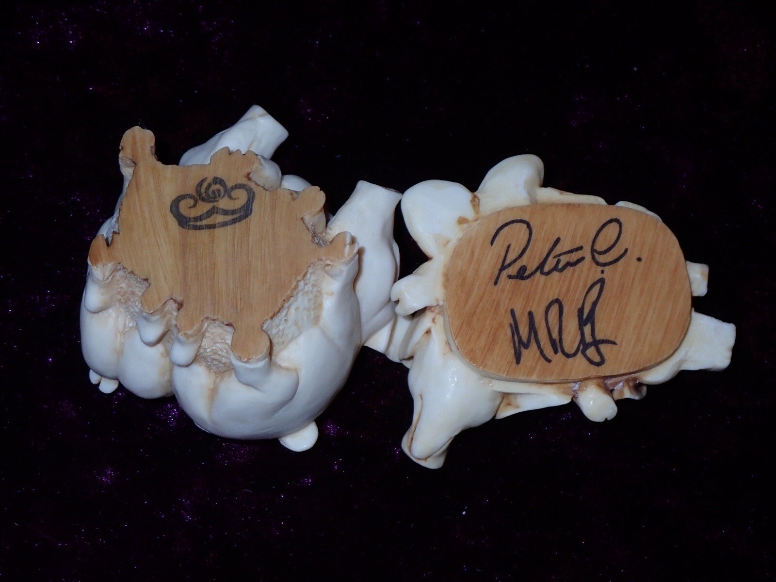 Harmony Kingdom Hammin’ It Up Signed By Martin Perry & Peter Calvesbert