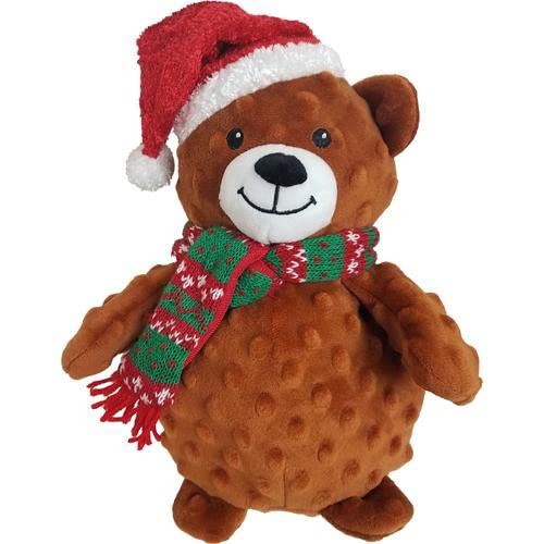 Pet Lou Dog Toys Small Medium 10 INCH Plush Multicolor Functional Bear Gift