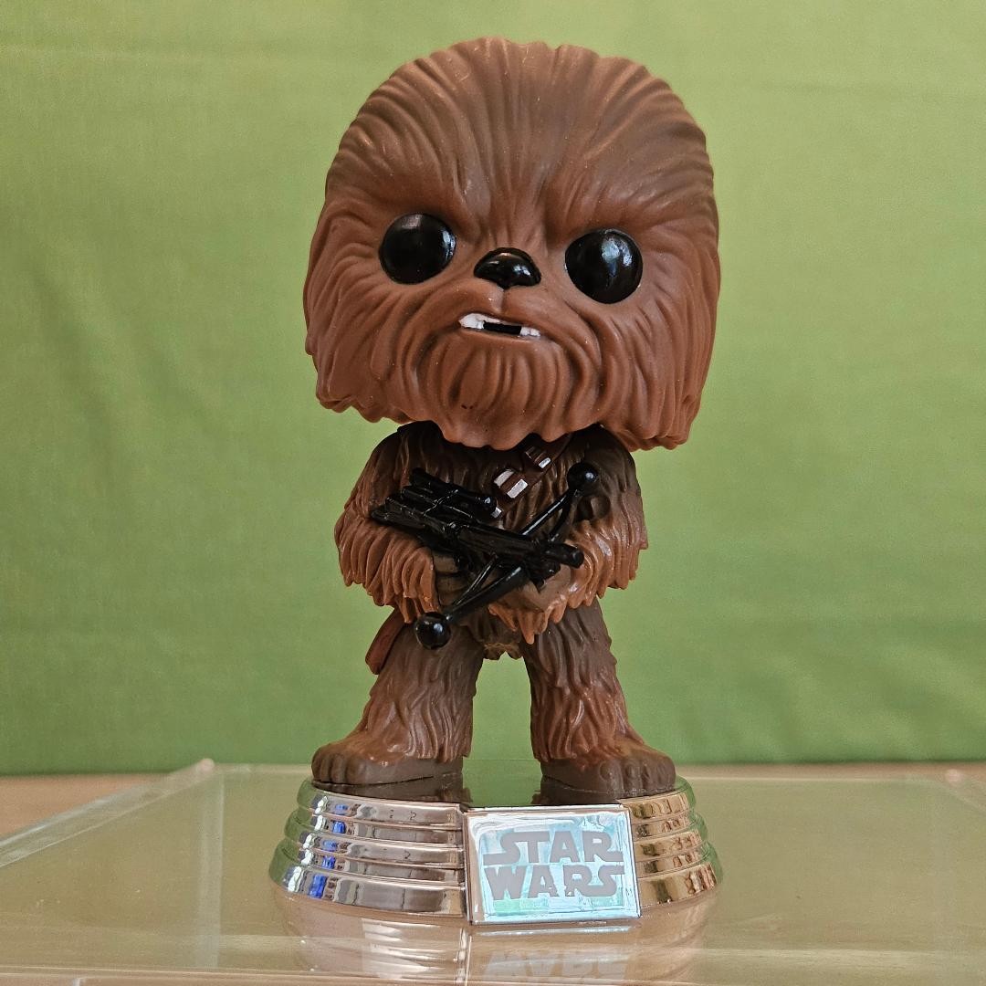 Funko Pop Star Wars Episode 7 Chewbacca Collectible Brown Bobblehead