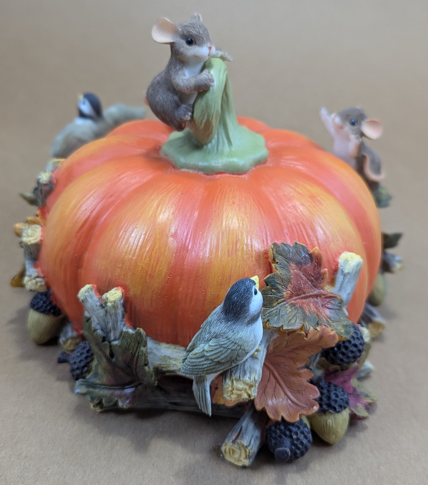 2006 CHARMING TAILS WISHING YOU HARVEST OF FUN & FRIENDSHIP 98/540 FITZ & FLOYD