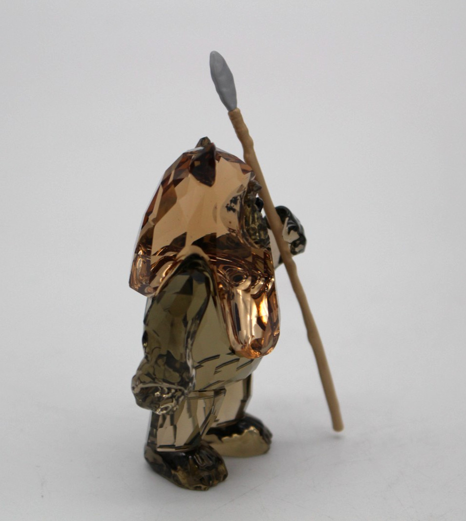 Swarovski Crystal Star Wars Ewok Wicket Figurine Brown (5591309) – NEW