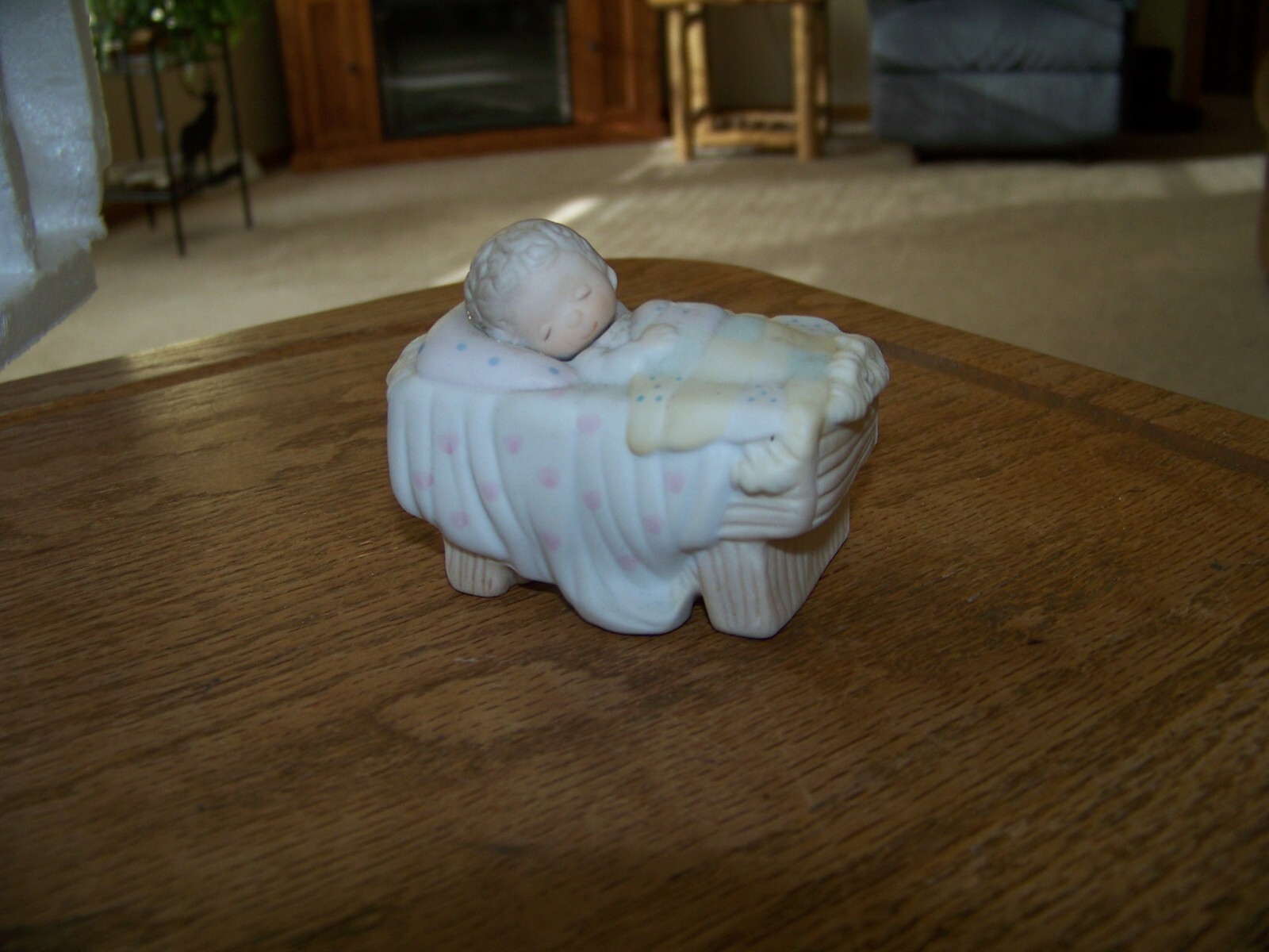 PRECIOUS MOMENT NATIVITY 1979 BABY JESUS REPLACE FIGURE E-2800 COME LET US ADORE