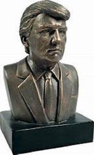 Donald J Trump Bronze 6″ Sculpture Bust Collectible Statue New