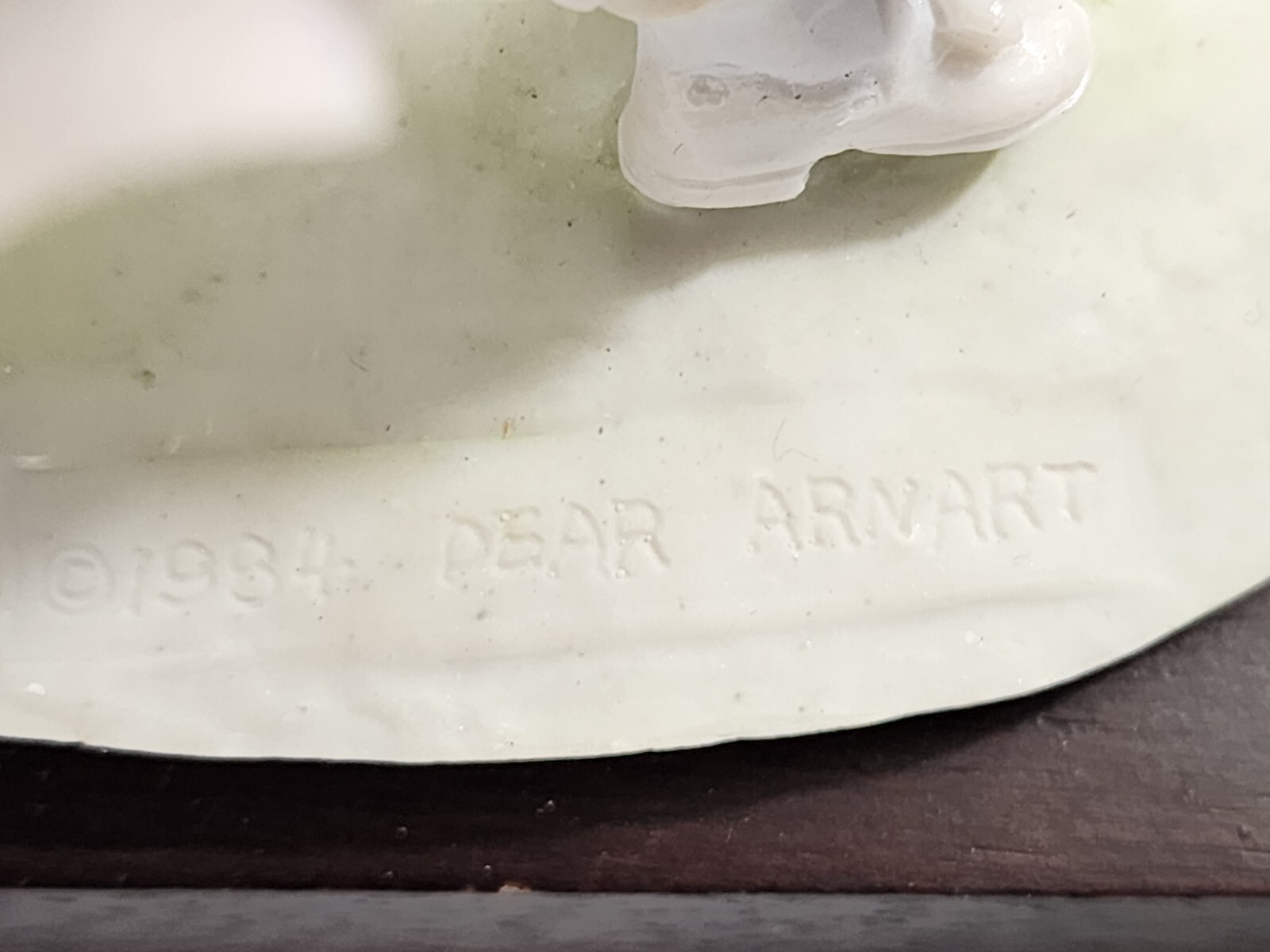 A. BELCARI PORCELAIN MAN AND WOMAN FIGURINE VINTAGE DEAR ARNART 8″