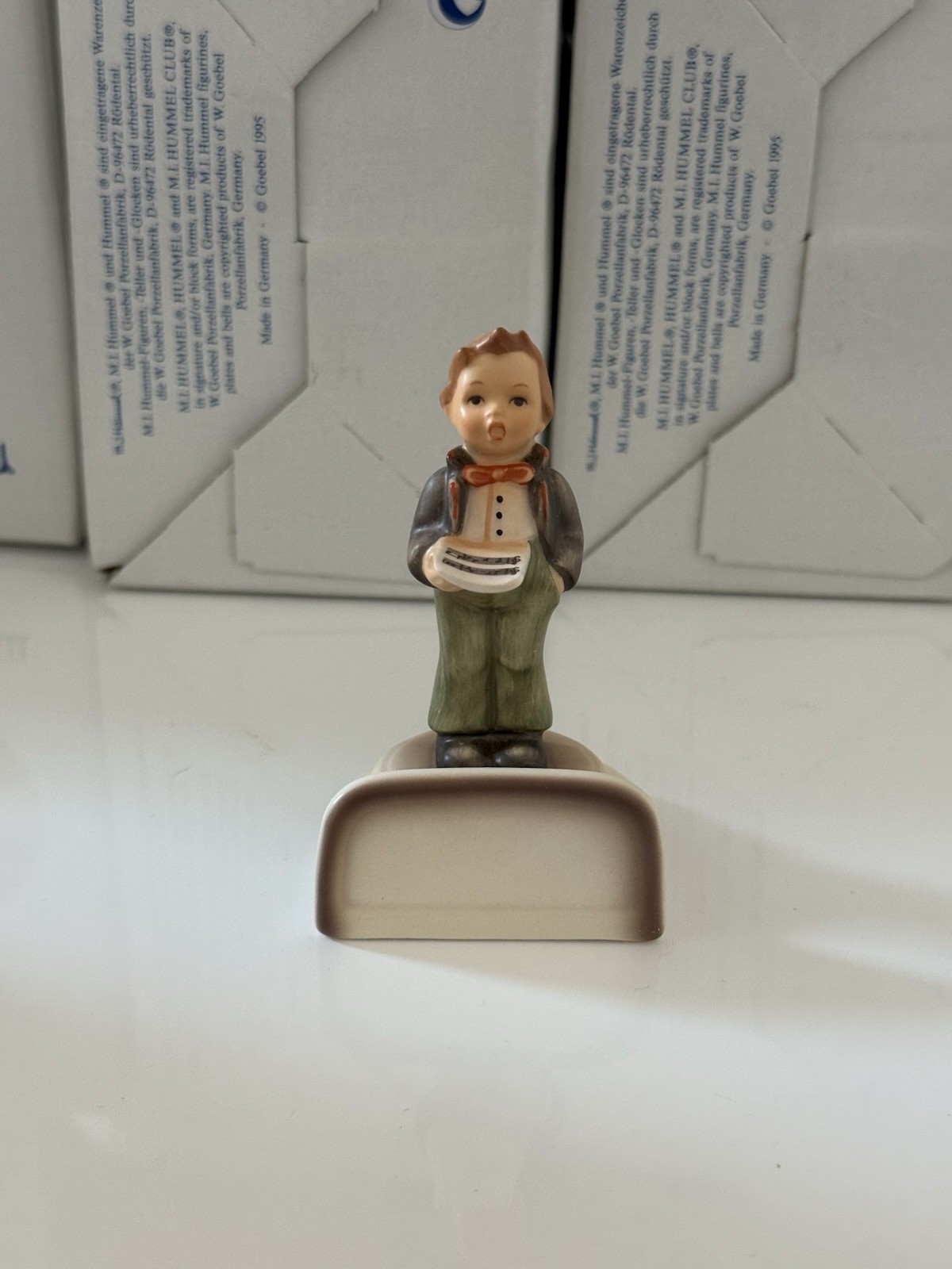 Hummel Soloist Place Card #118 In Box