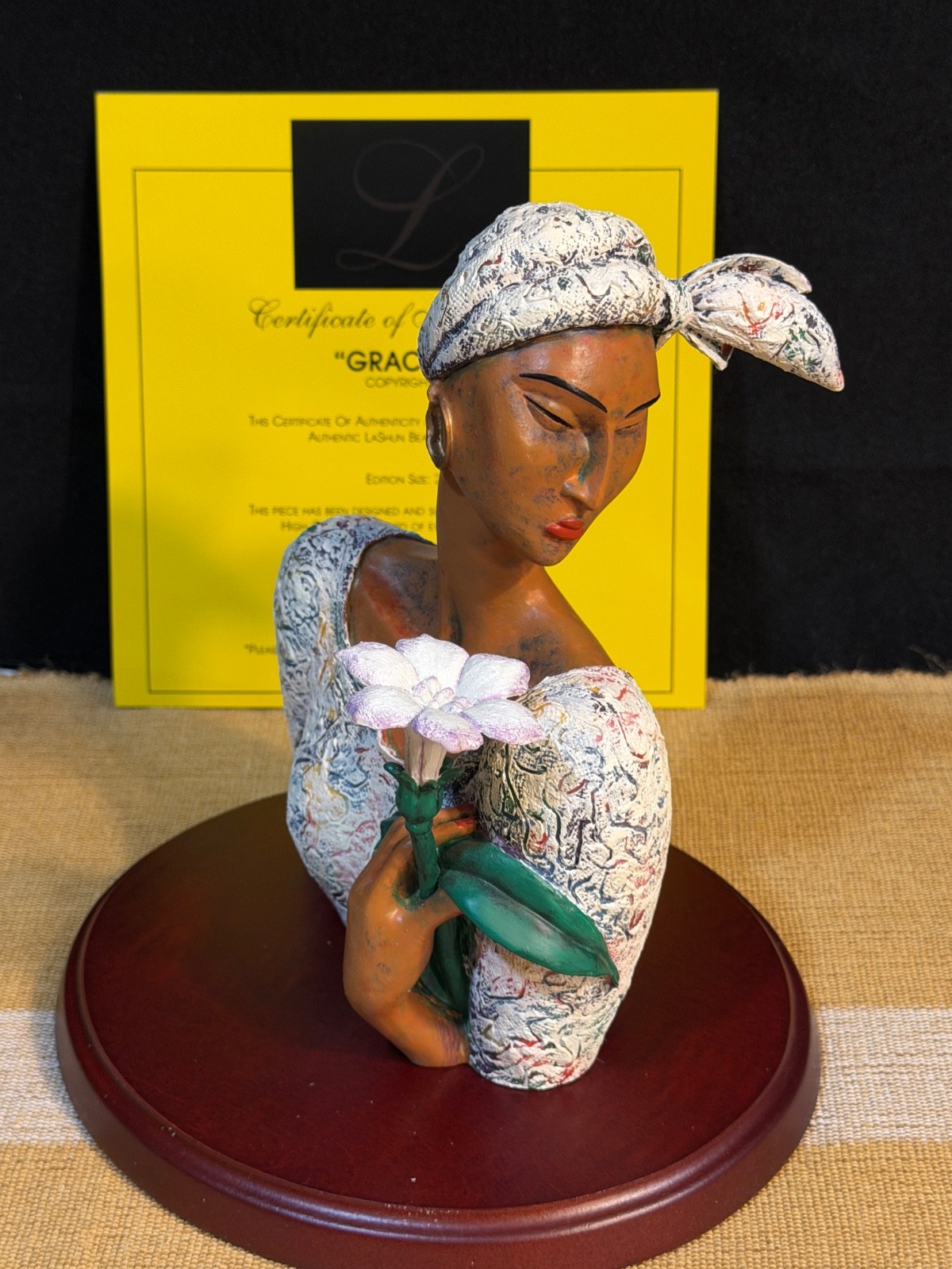 RARE Gracious Figurine By LaShun Beal 383/2000