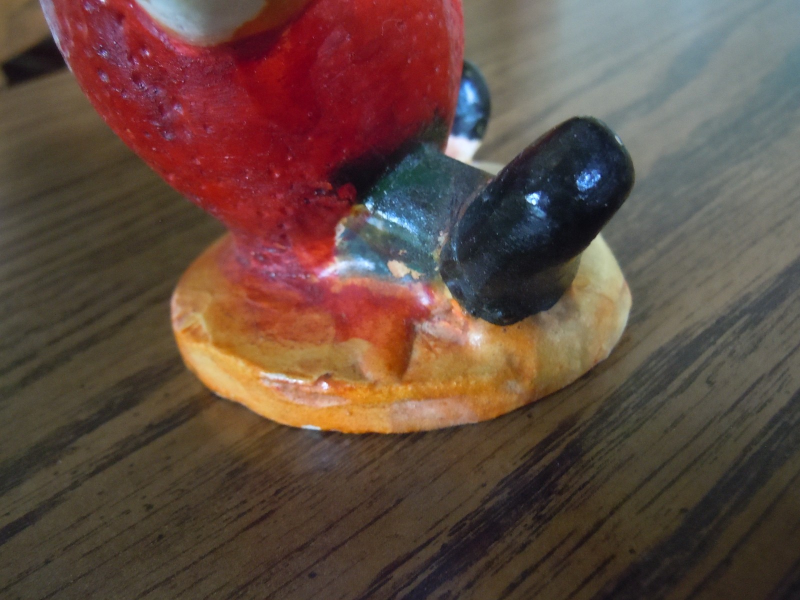 Vintage 1942 PEEDEE Carlton Ware Fruit Kids STELLA STRAWBERRY Chalkware 4 1/2″ T