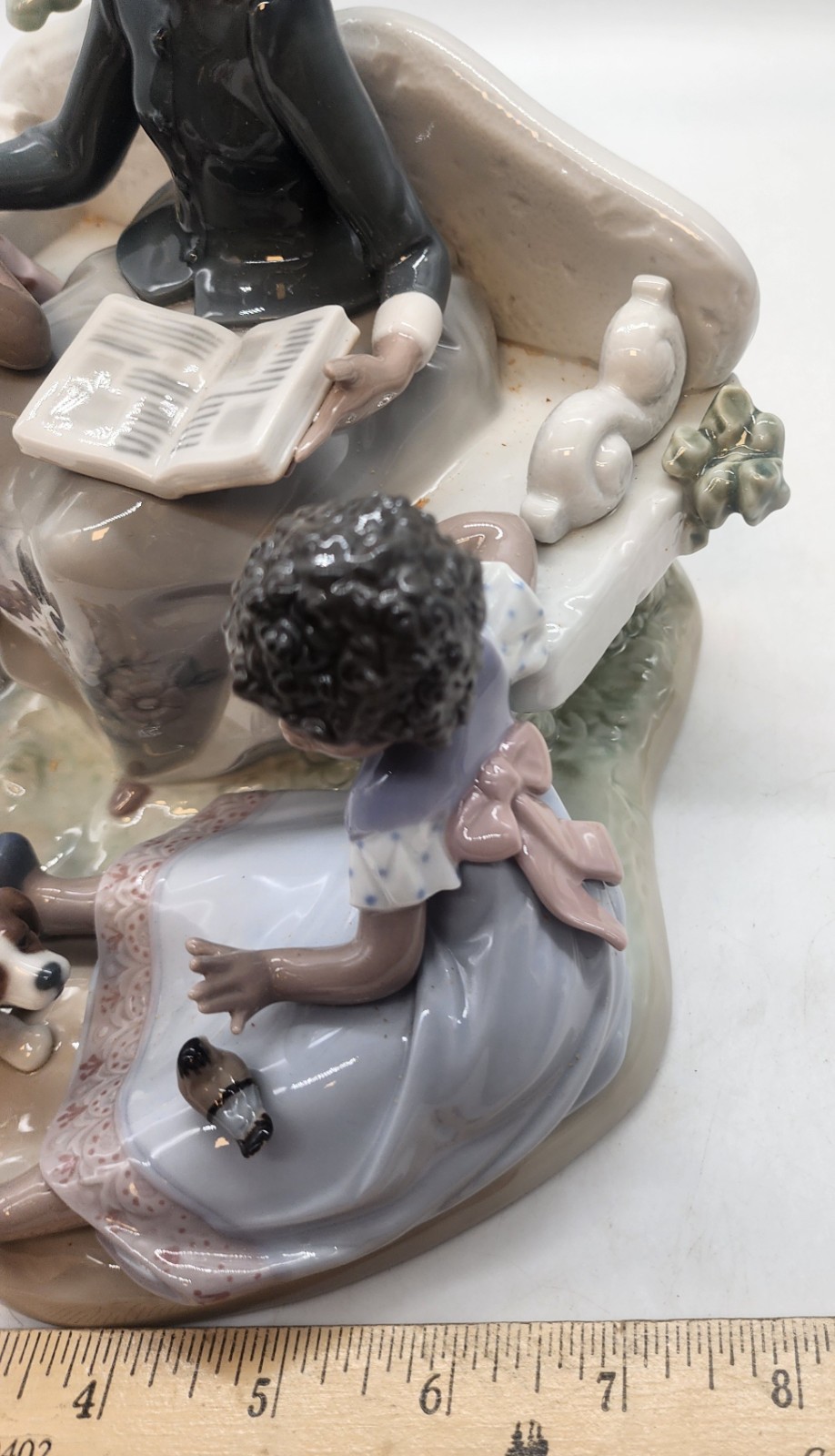 Lladro 5371 FAMILY ROOTS, Black Legacy Collection Porcelain Figurine