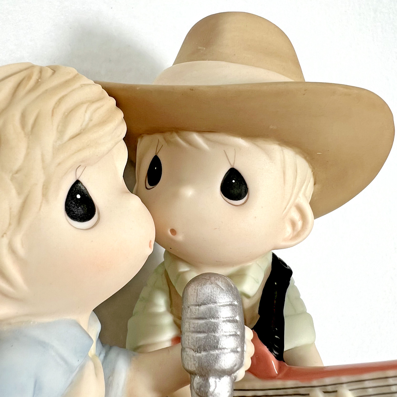 Precious Moments “We’re In Perfect Harmony” Singing Cowboy Cowgirl #181039 NEW