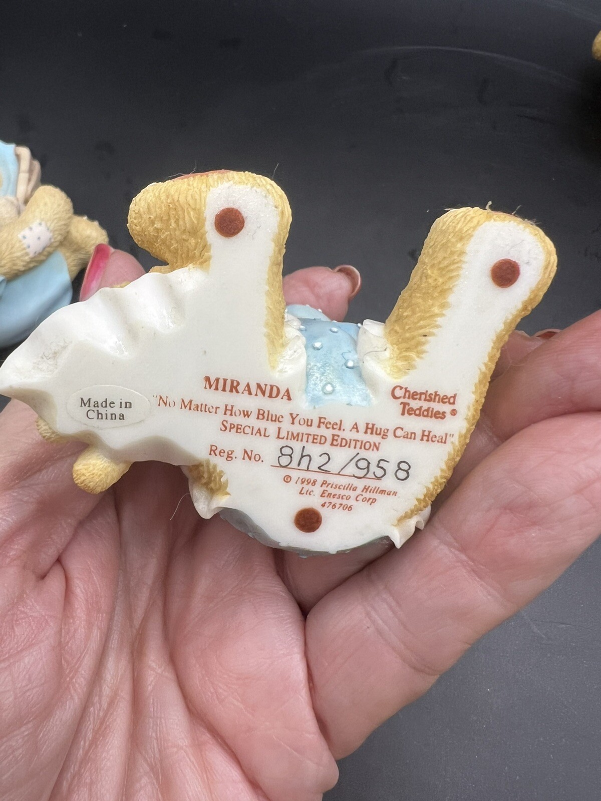 Lot 5 Cherished Teddies Humphrey, Tanna, Miranda, Cecilia, Cole $3.25 each