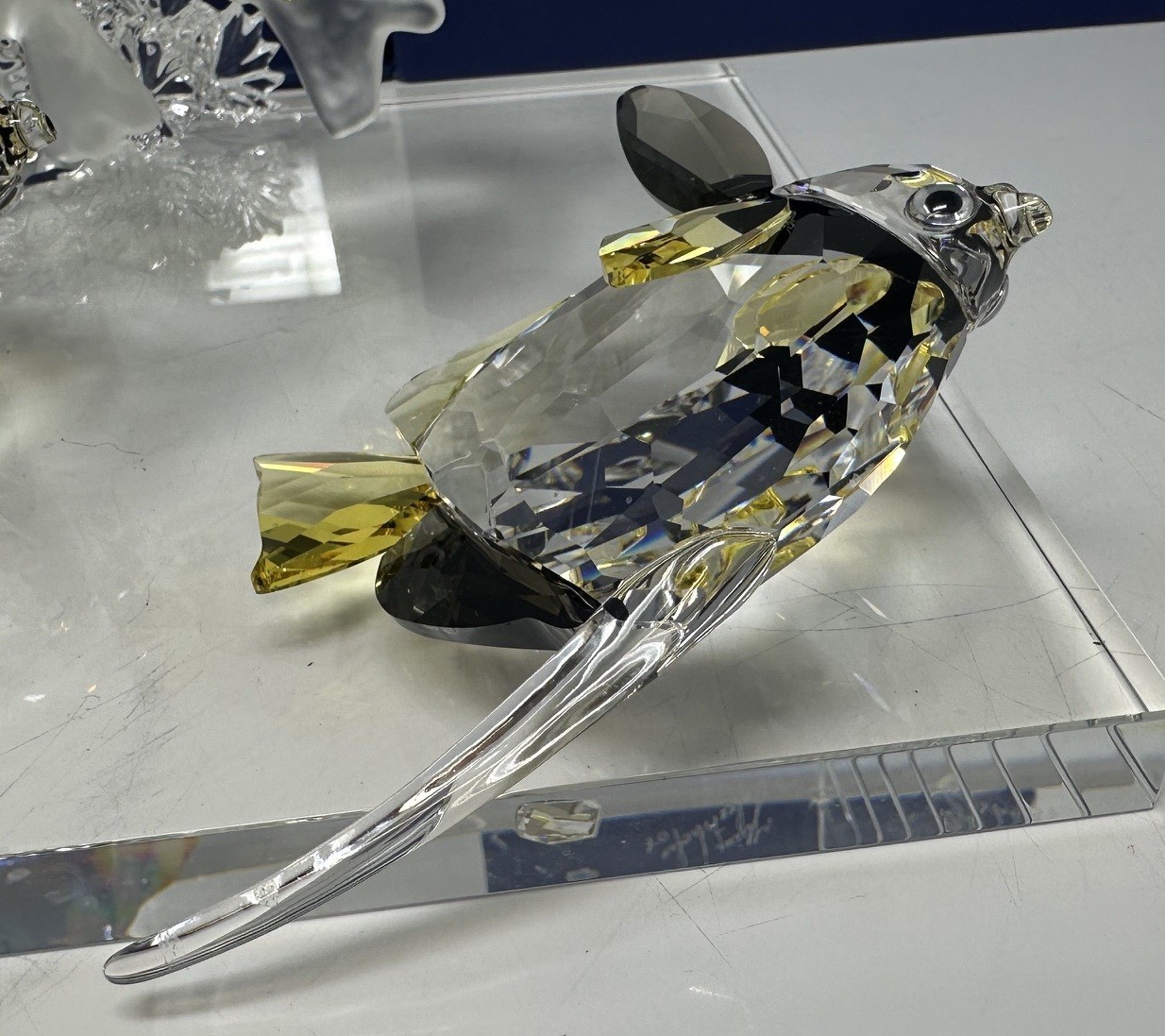 Swarovski Wonders Of The Sea Crystal Sculpture – “Community”