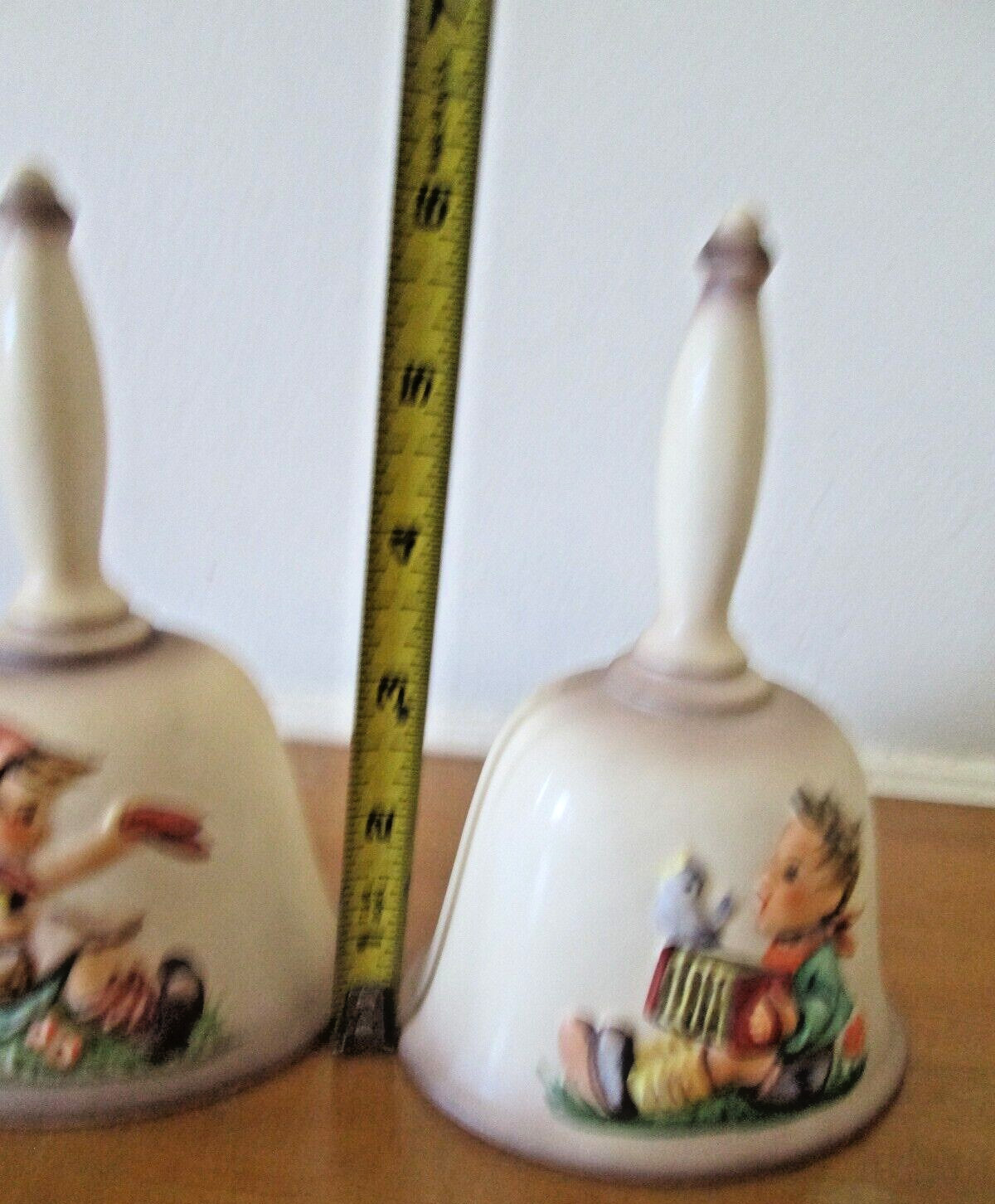 Goebel 1978 1979 Ceramic Hummel 1st & 2nd Edition Hi Relief Annual Bell Boy Girl