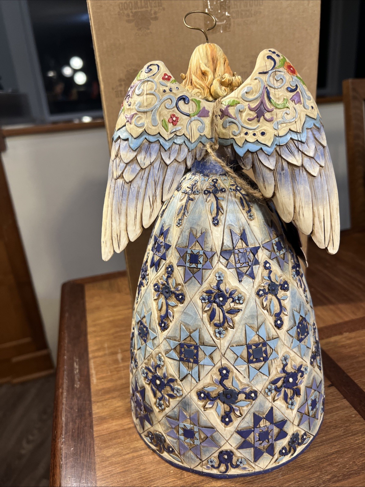 Jim Shore Peaceful Journey 11″ Bereavement Angel Figurine 2005 Enesco W/ Box