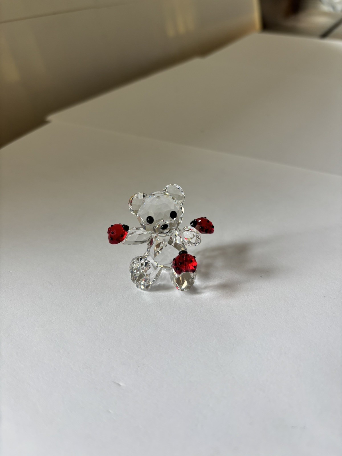 Swarovski Crystal Kris Bear Good Luck Bear Figurine 5675983 MIB