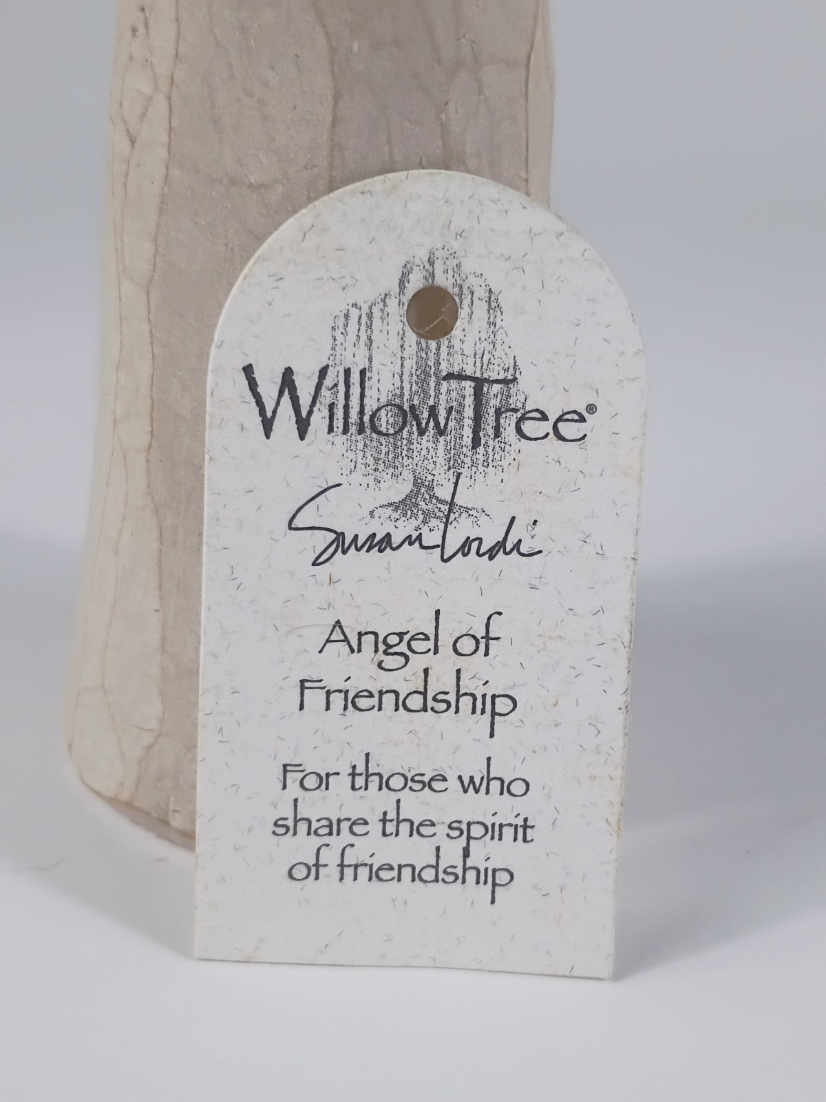 Willow Tree Angel of Friendship Figurine 1999. Susan Lordi.