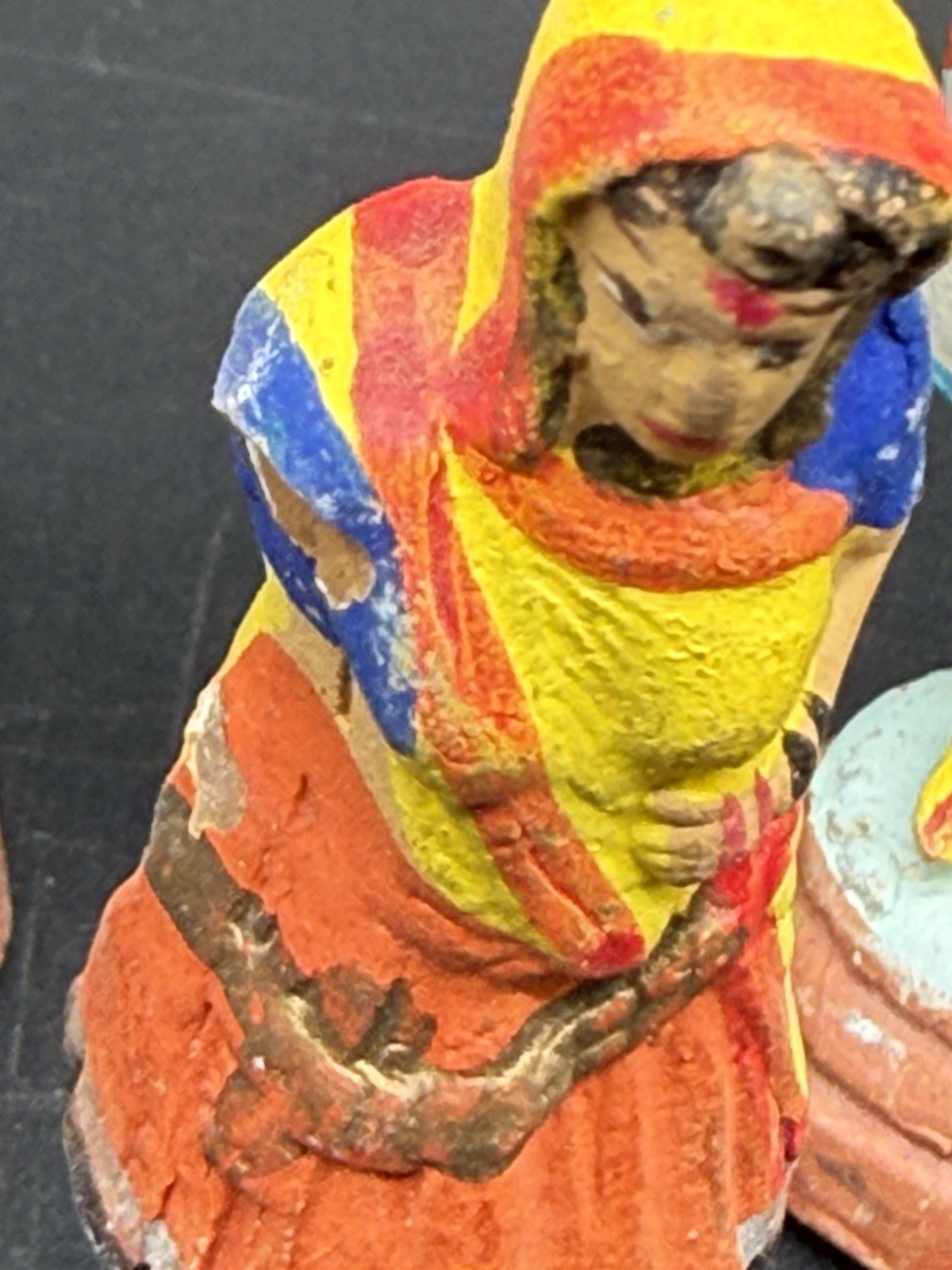 Folk Art Terracotta Figurines India Town’s Trades People X 12 READ DAMAGE