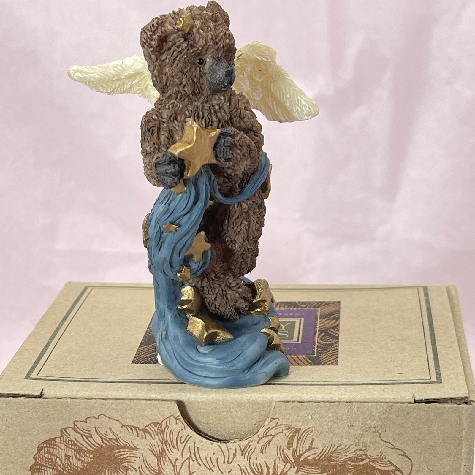 Teddy Angels You’re A Bright & Shining Star 1994 Box & Book