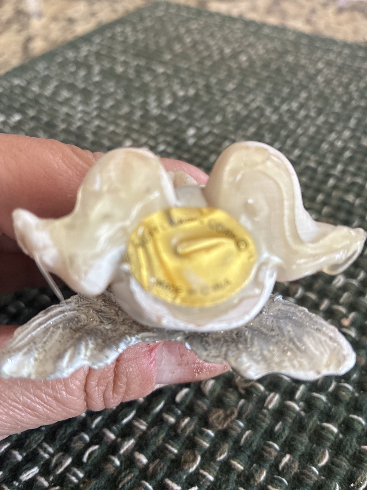 Vintage Turtle king corp. Praying Little Boy
