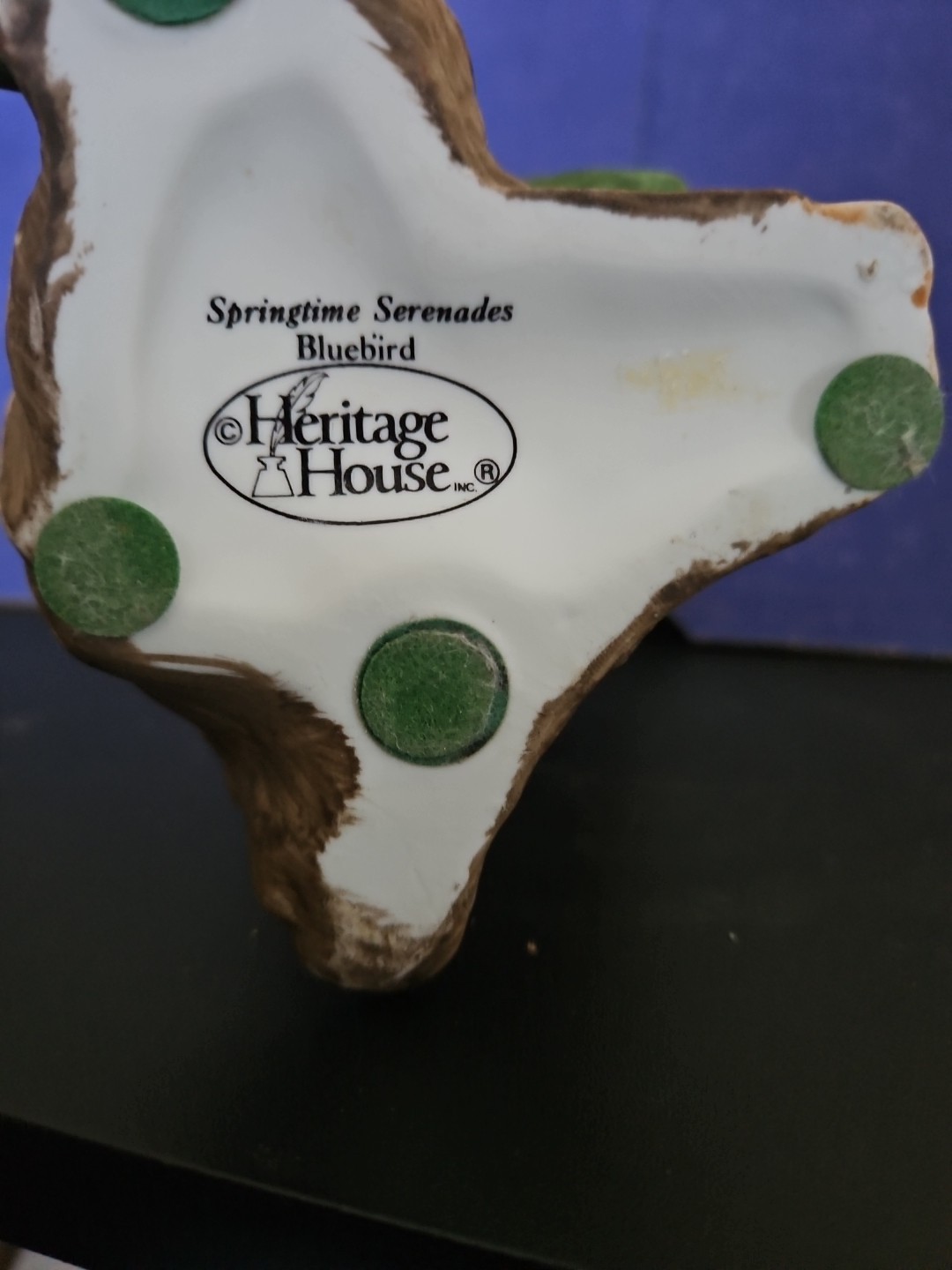 Vintage Heritage House ‘Springtime Serenades: Bluebird’ Figurine