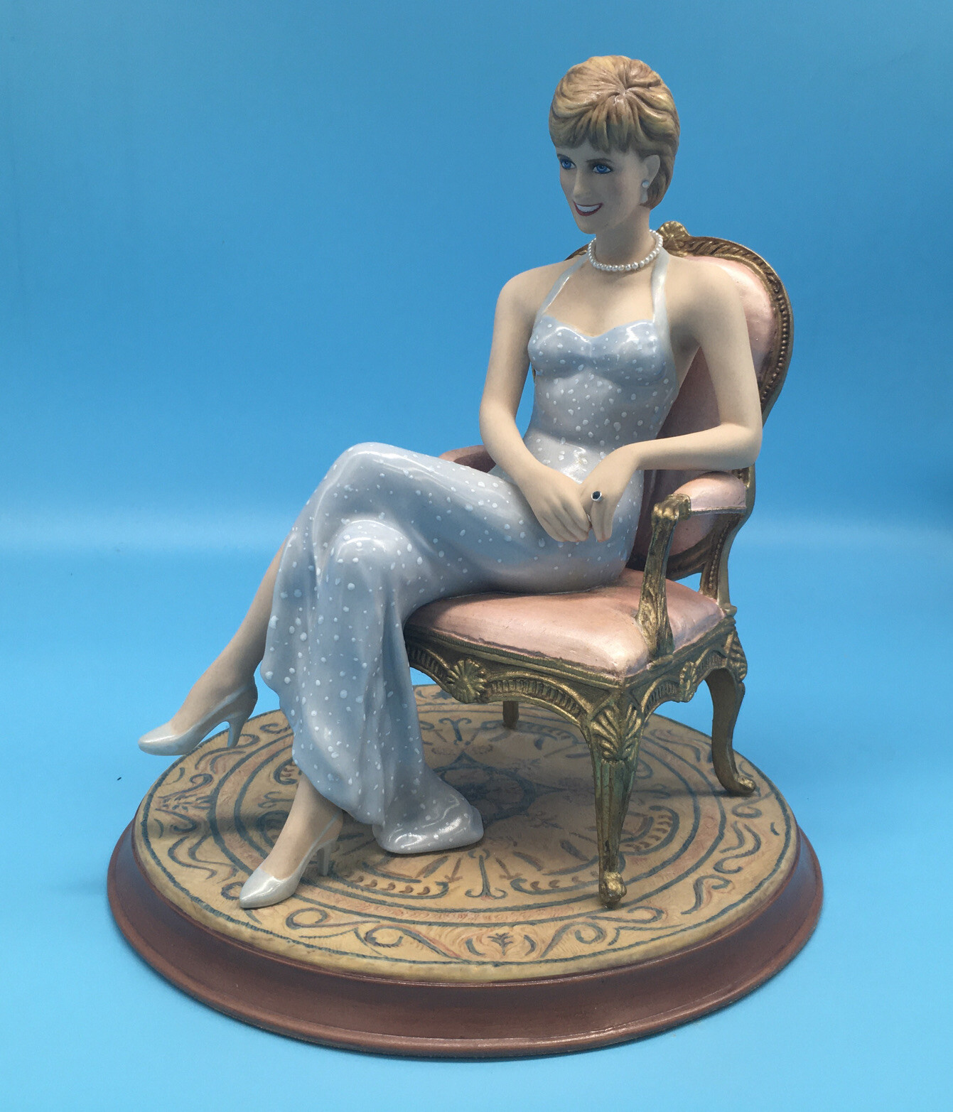 FRANKLIN MINT “FOREVER DIANA” PORCELAIN FIGURINE BY EMILY KAUFMAN