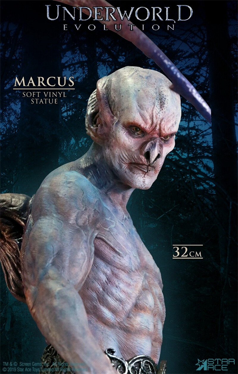 Star Ace Toys Underworld Evolution Marcus Vinyl Painted Statue 32cm New In Stock