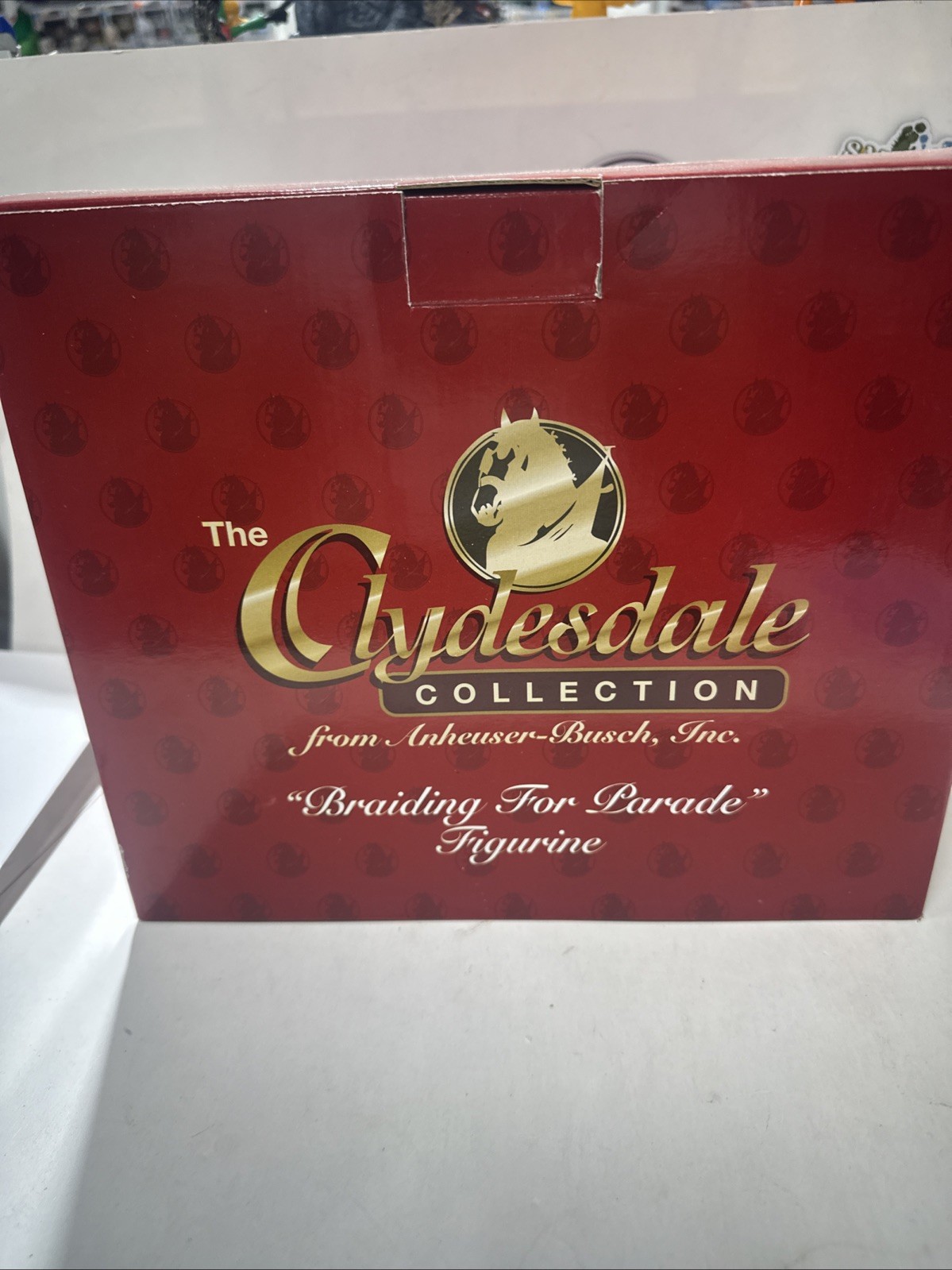 The Clydesdale Collection Anheuser-Busch, Inc. “Braiding For Parade” Figurine