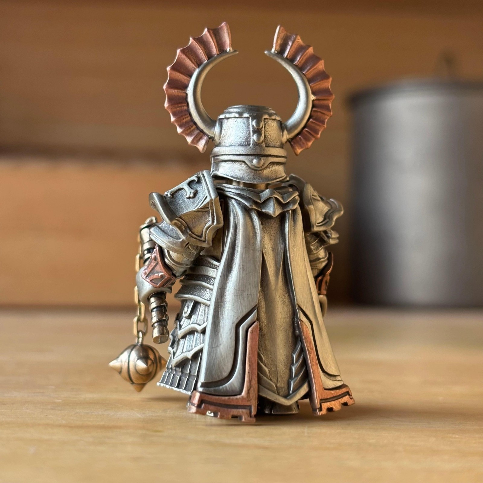 Crusader Figurine Medieval Knight Collectible Magnetic Modular Valentines Gift