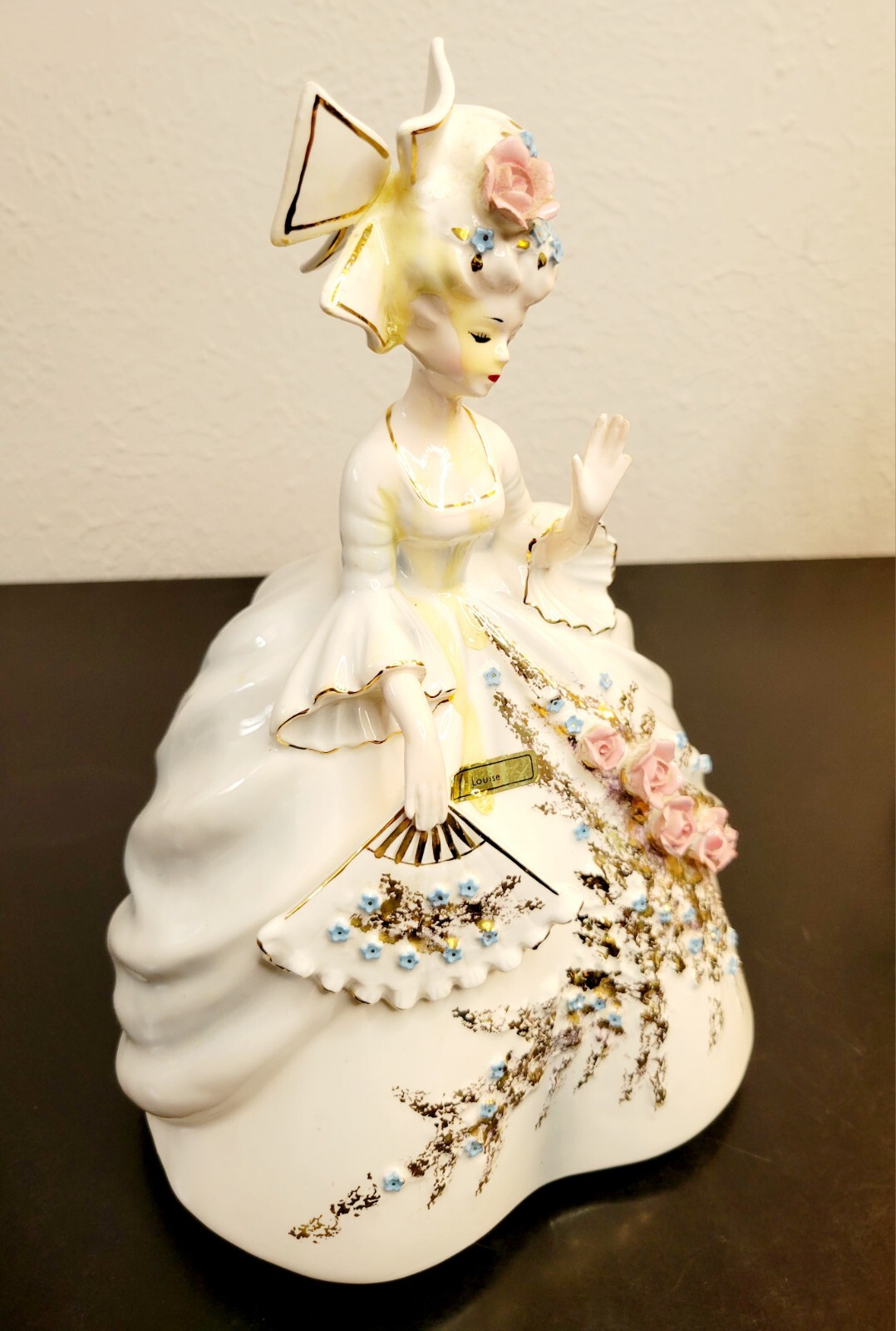 Josef Original Colonial Days Series “Louise” 9.5″ Has Had Repairs