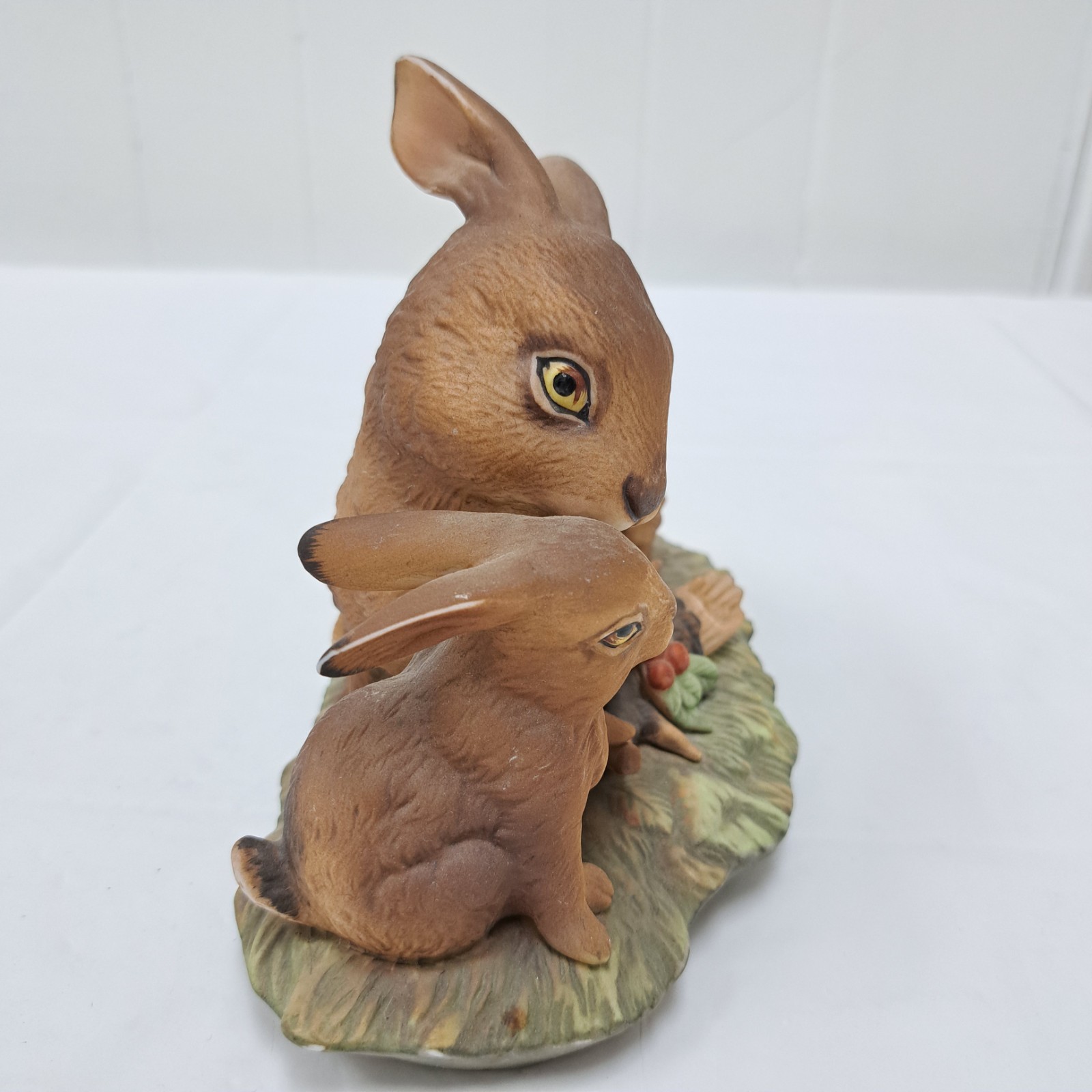 Vintage Masterpiece Porcelain By Homco Set Of Figures Seals Squirell Deer Bunny