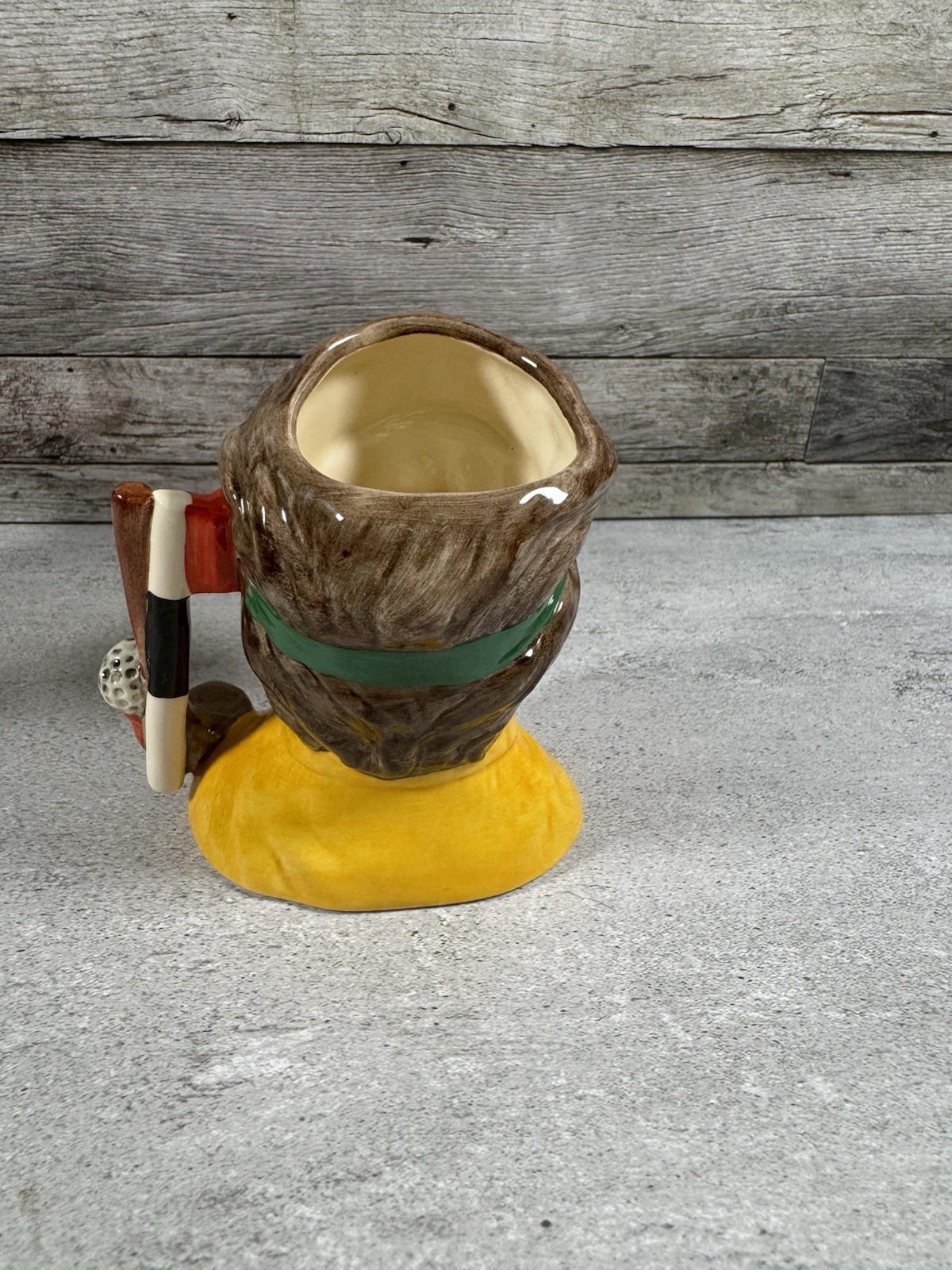 Royal Doulton The Golfer D6865 Jug Signed Michael Doulton 1995