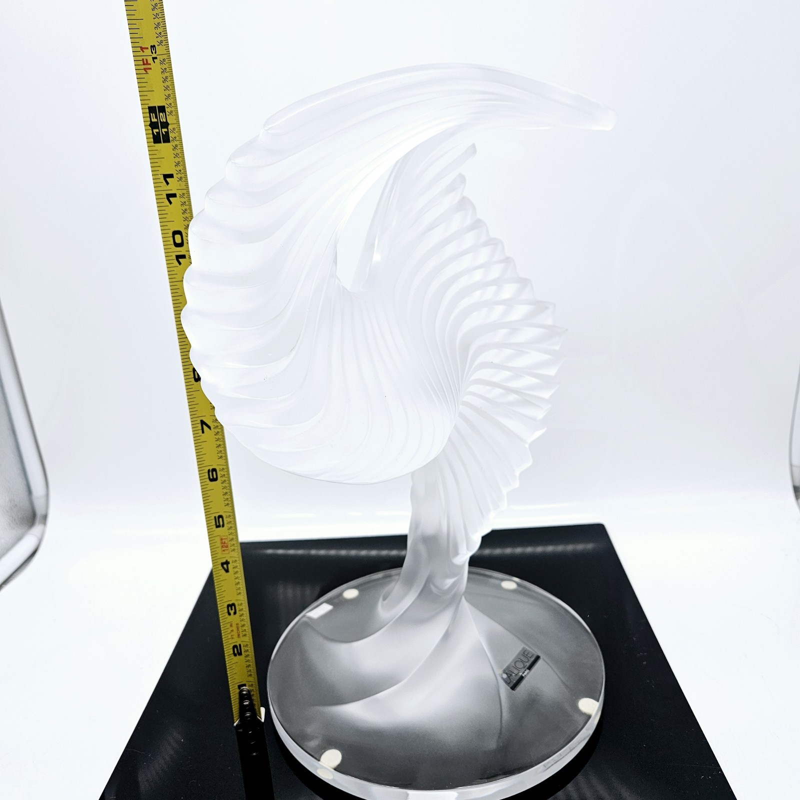 Lalique Crystal Trophee Figure Skating Championship in Box with Paperwork