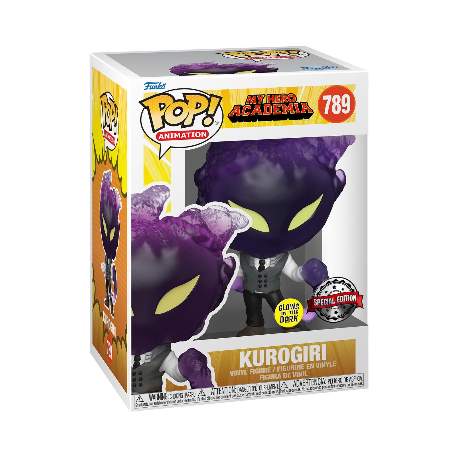 Funko Pop Animation: My Hero Academia Kurogiri GWExc 789 Funko Pop! Exc