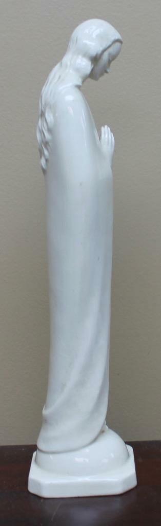 Goebel Hummel Praying Madonna HUM 46/1 46/I TMK3 White Gloss 11 1/4″ Tall