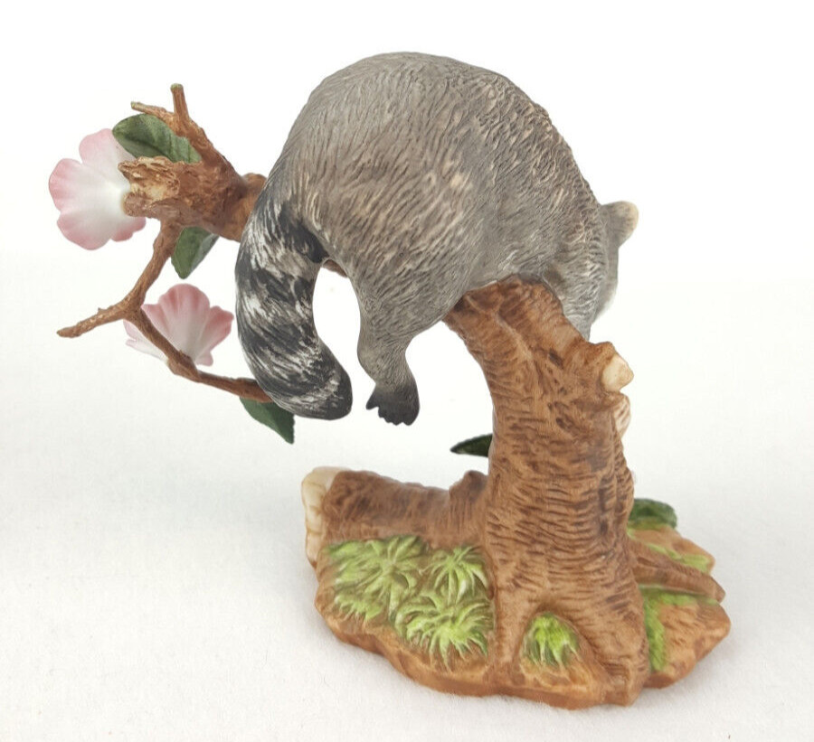 Lenox Raccoon Fine Porcelain Woodland Animals Collection Figurine Sculpture