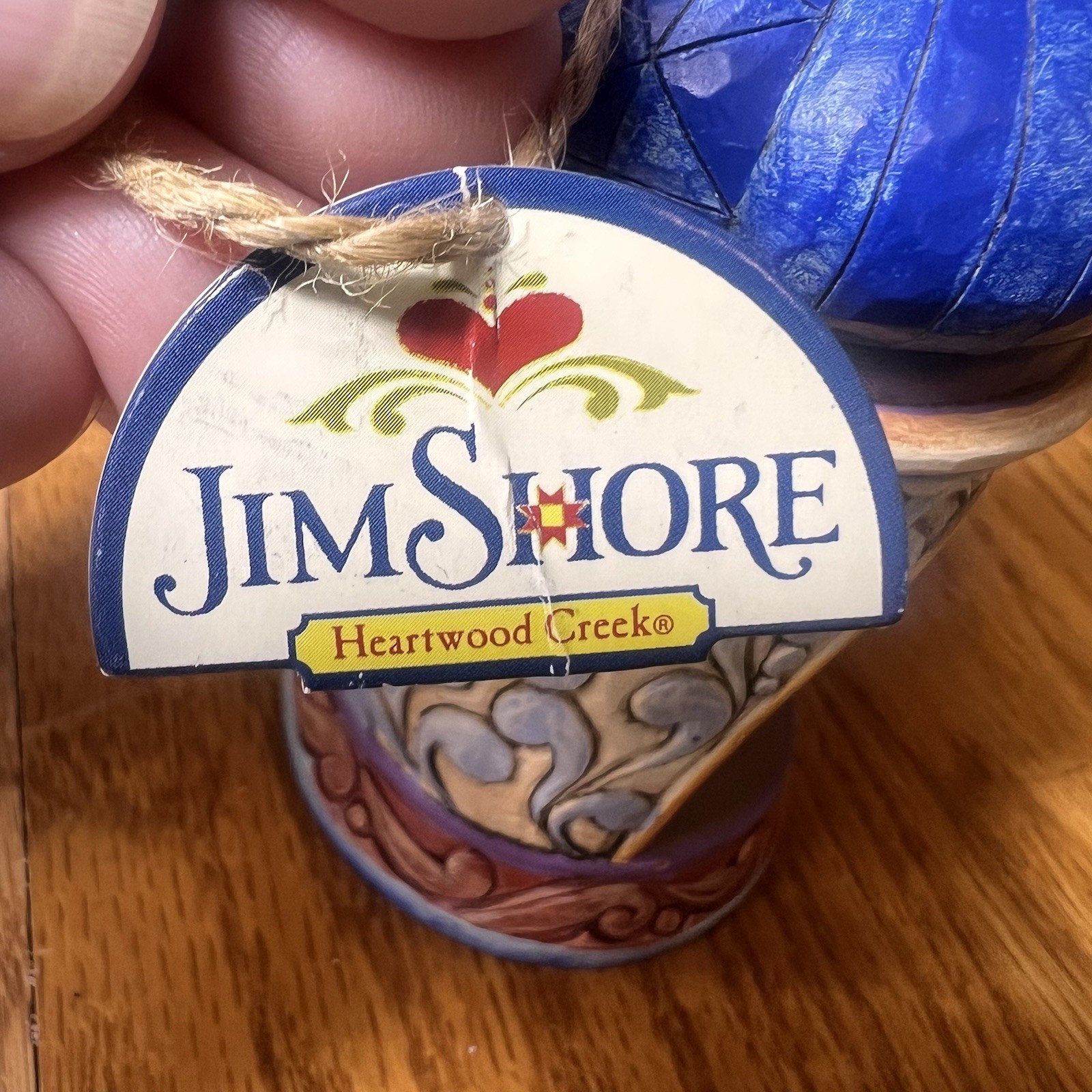 Jim Shore Heartwood Creek Nativity Chapel Hanging Ornament 4014395 Enesco 2009