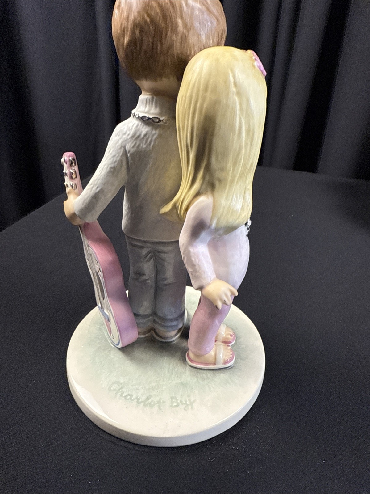 Goebel Love Bugs Figurine. Charlotte Byj Boy and Girl Hippie
