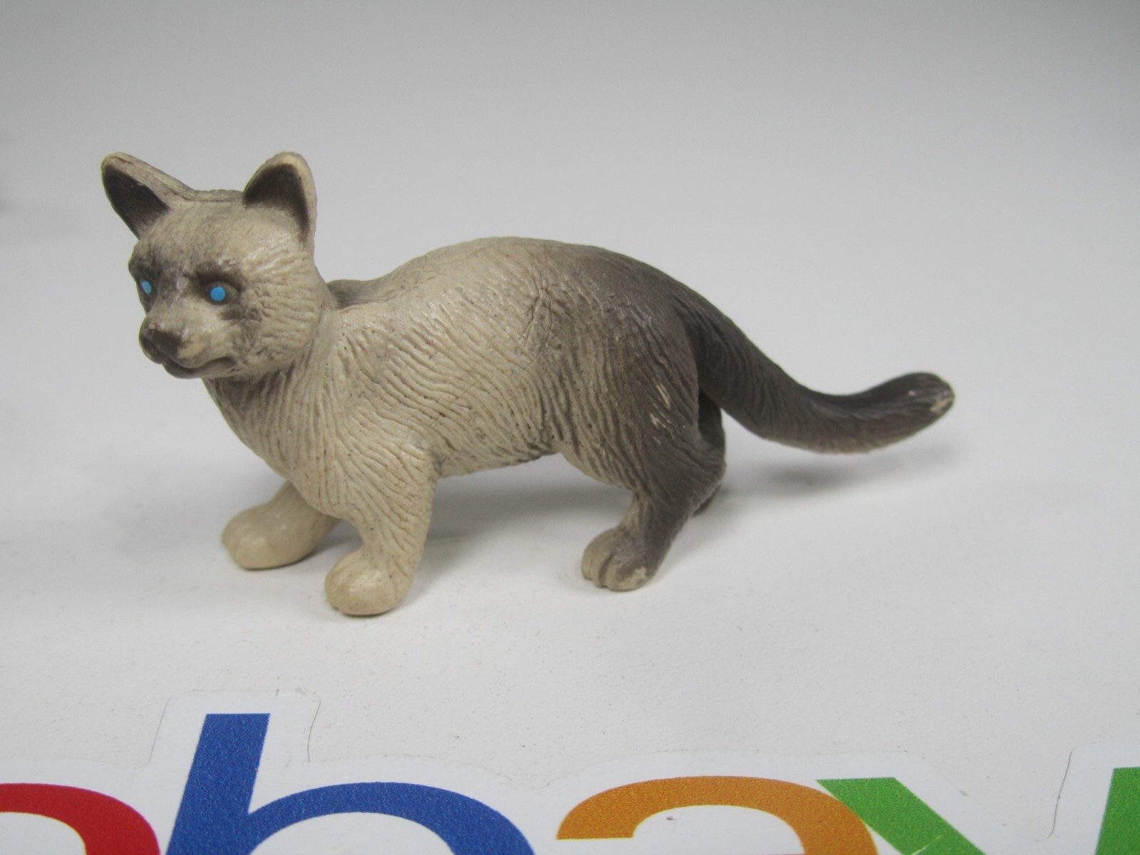 VTG 1980s Miniature Animal Figurines Cat Rabbit Bear Walrus Mouse Funrise 1989