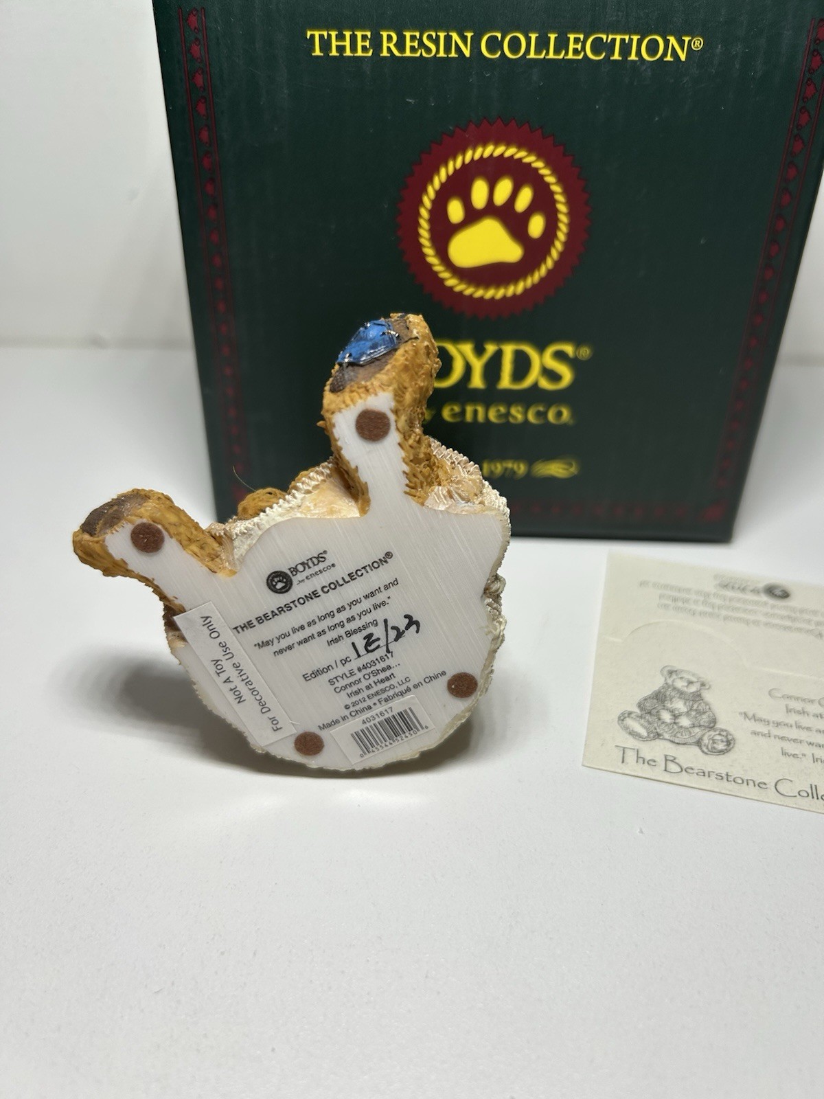 Boyds Bears “Connor O’Shea… Irish at Heart” NIB #4031617 RARE 1E/23