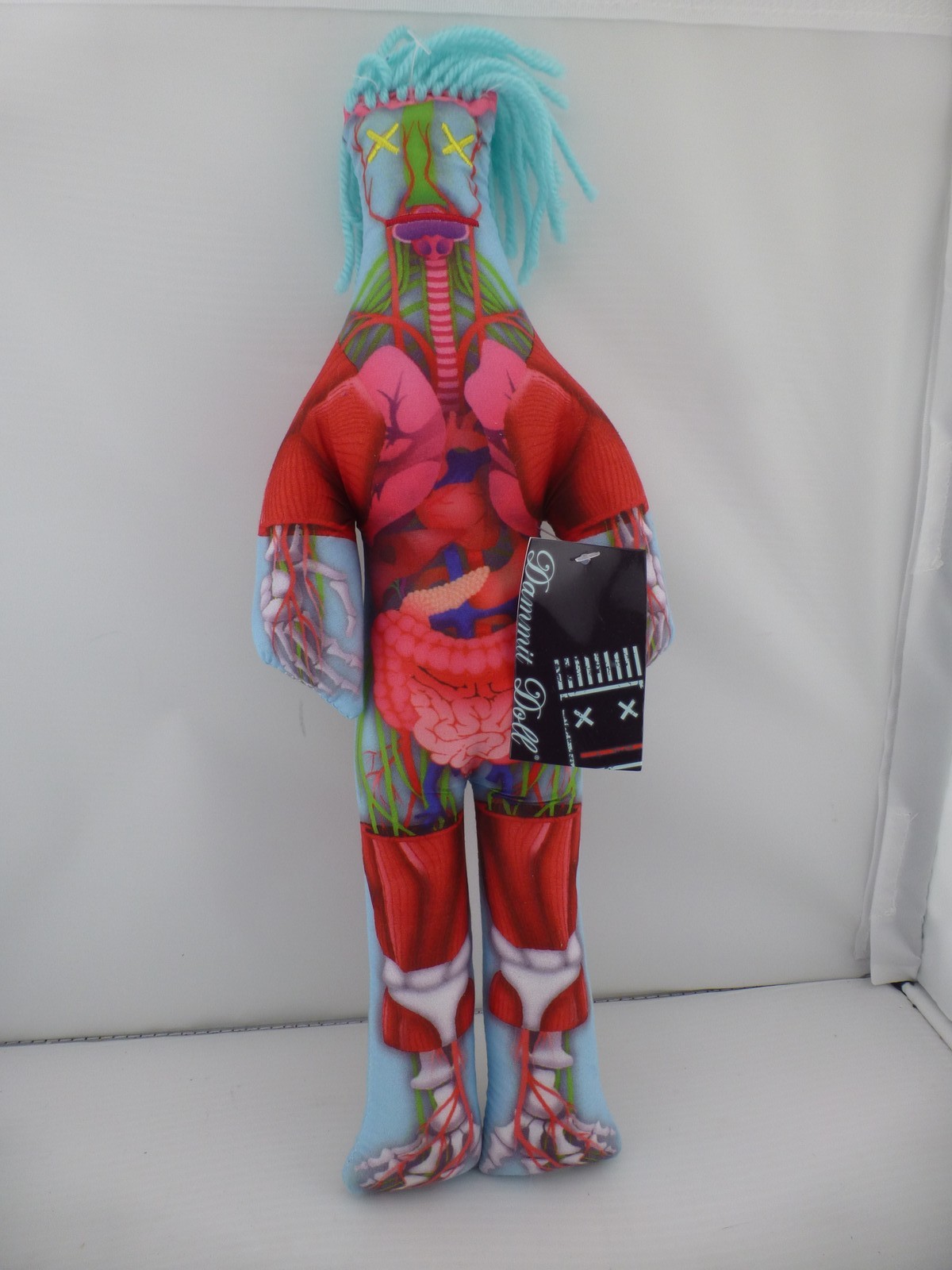 Dammit Doll Anatomy Human Body Stress Relief Venting Doll Figurine 12″ NEW G3