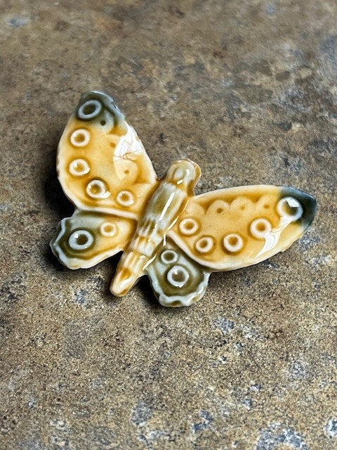 Wade Whimsies Canadian Animals Series Butterfly brown blue