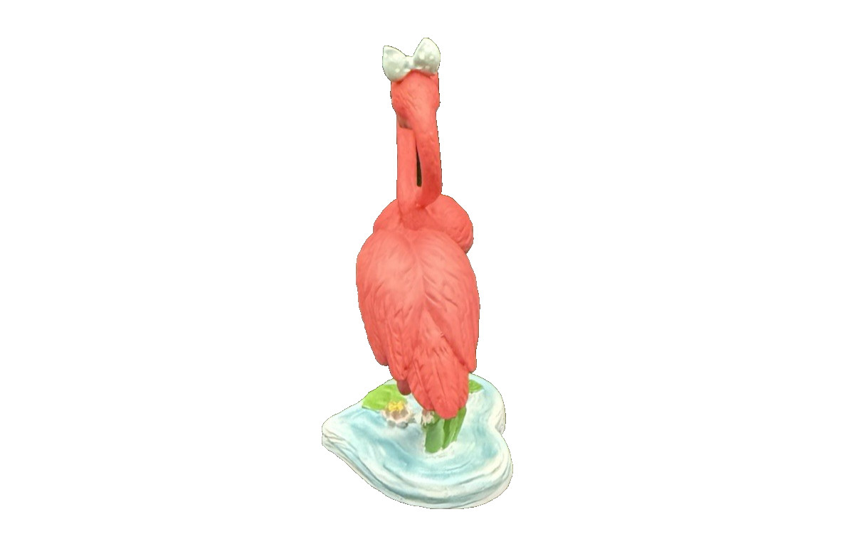 2011 Precious Moments Love Will Keep Us Together Flamingos Figurine #113205