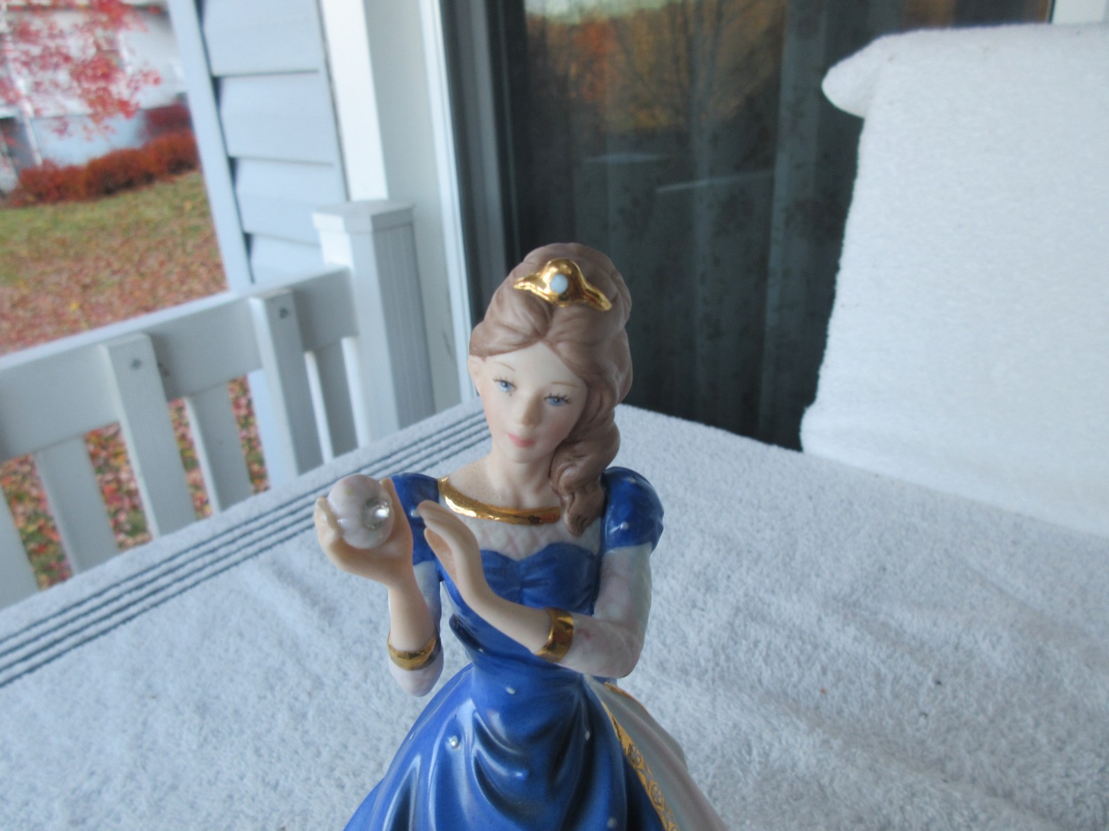HANDCRAFTED~~LENOX~~[ 2011 CRYSTAL CHRISTMAS PRINCESS ] 9″ SCULPTURE~~GORGEOUS!
