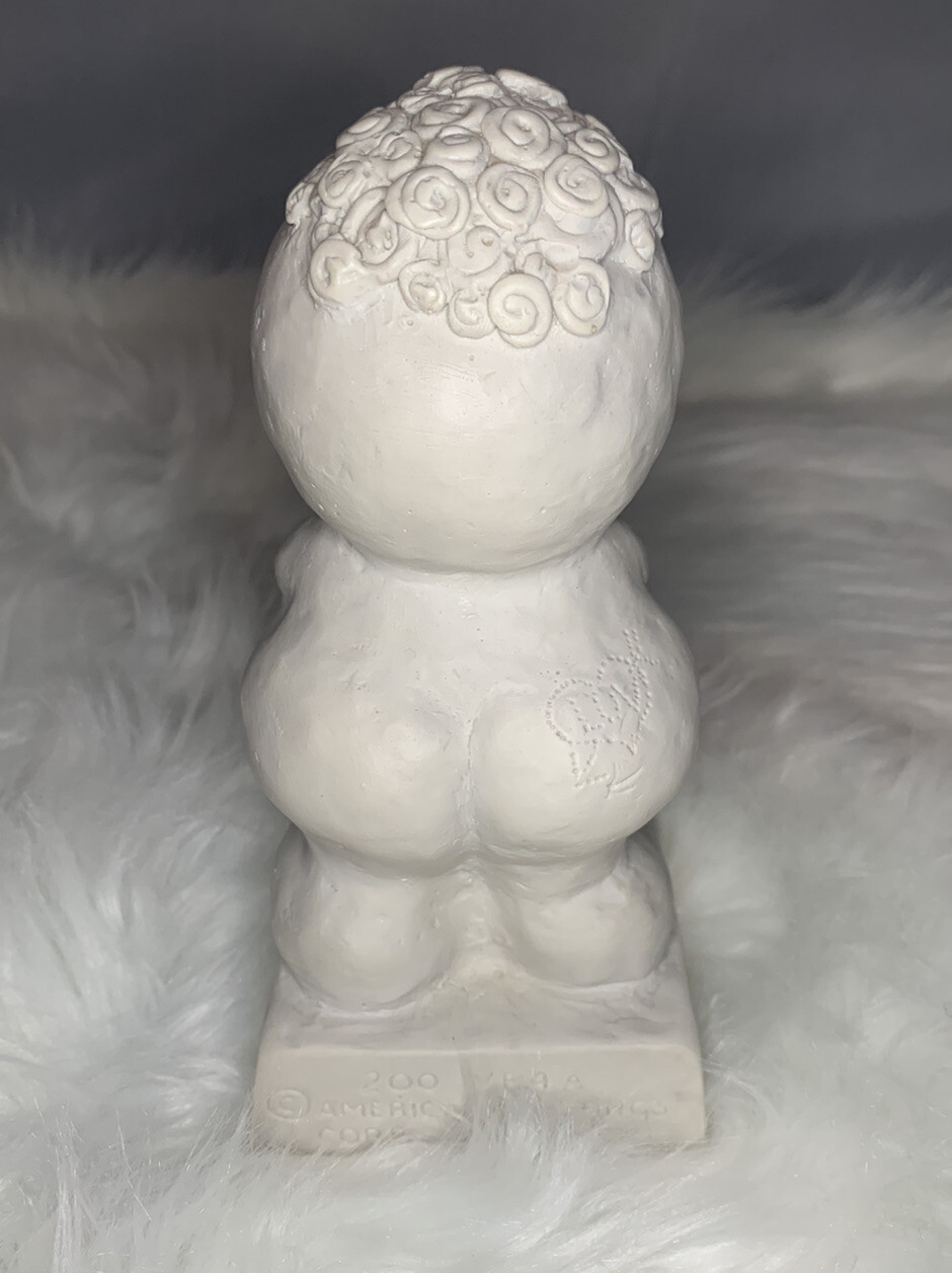 AMERICAN GREETINGS Mini Statue/Paper Weight Let’s Do It #200 VF4A Made In USA