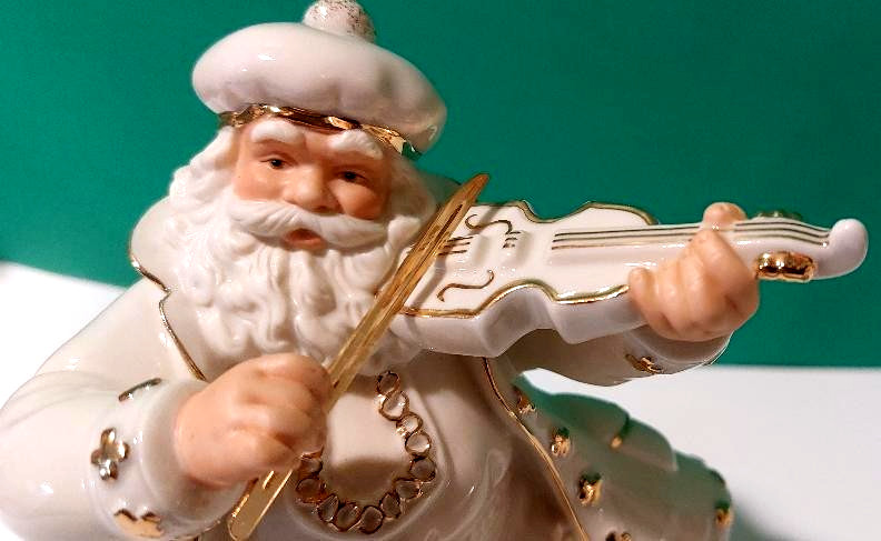 LENOX annual 2002 CLASSIC IRISH SANTA Limited Edition sculpture – NEW in BOX COA