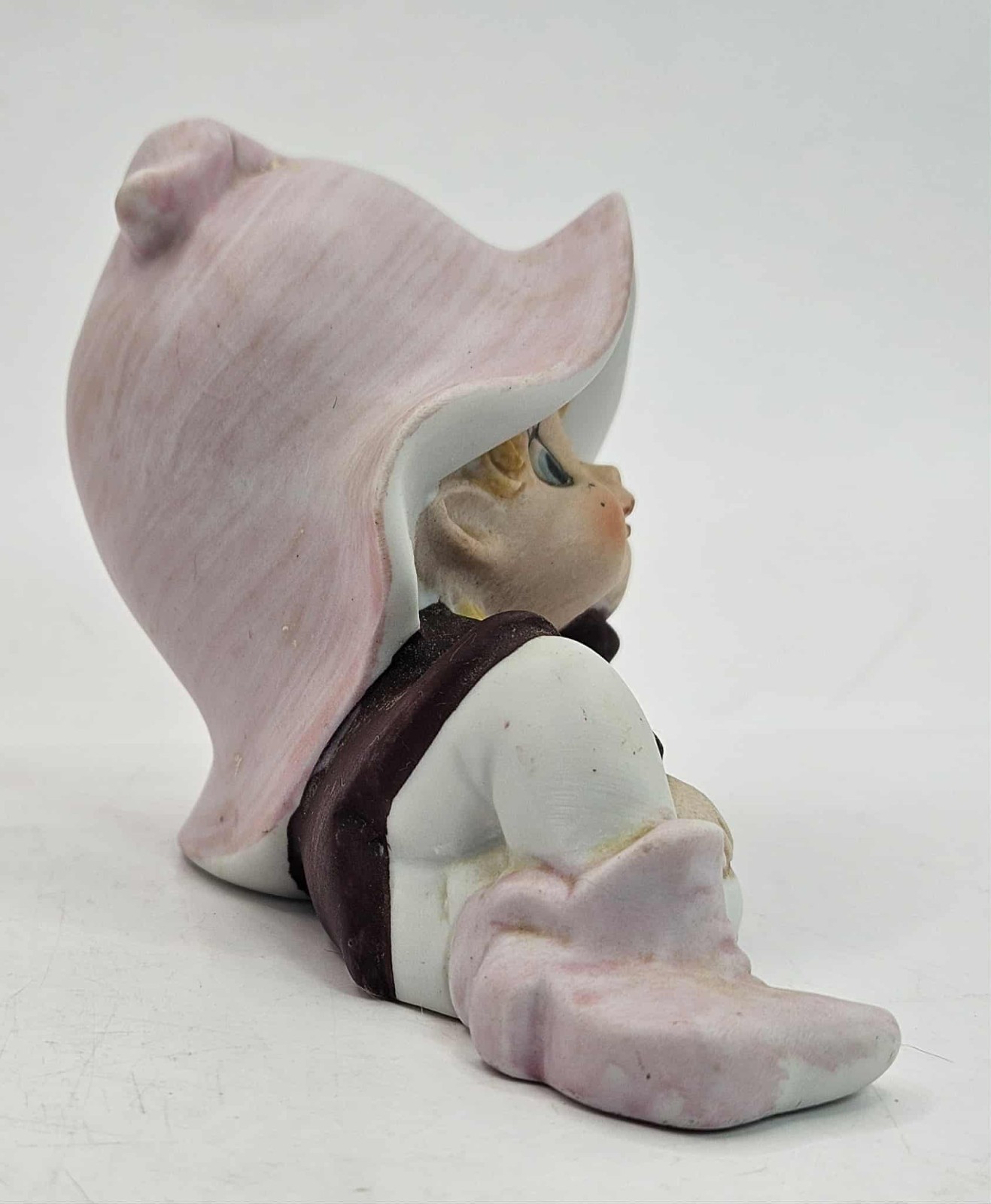 Vintage Pixie Elf Homco #5213 Purple Ceramic Bisque – Preowned