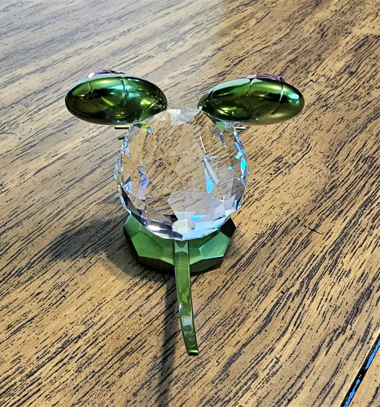 🐭 Swarovski Crystal 2022 Limited Edition, Large Dulcis Green Mouse Figurine NIB
