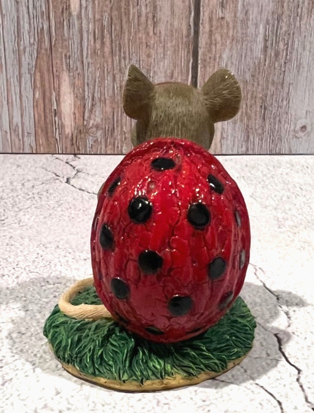 Charming Tails Ladybug YOU’RE MY INSPIRATION Fitz & Floyd Figurine *READ*