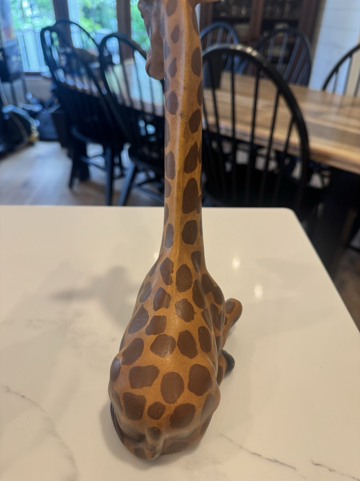 Vtg 1970s Ceramic Giraffe Statue Atlantic Mold Retro Mid Century Decor Unique