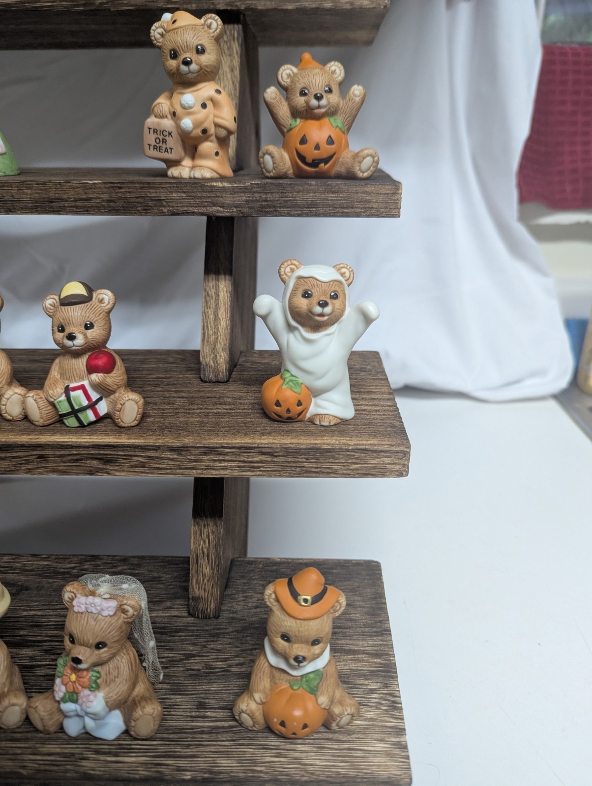 Large Lot 29 HOMCO Teddy Bear Figurines – Various Series & Occupations – Vintage